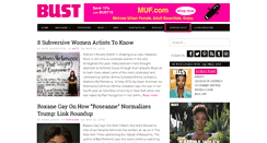 Desktop Screenshot of bust.com